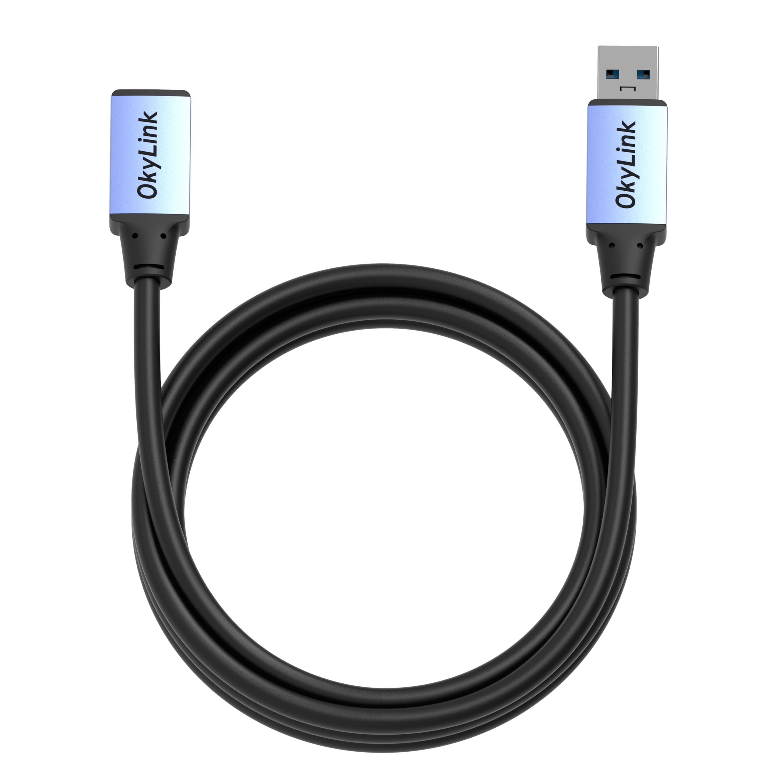 OkyLink USB 3.0/3.2 Gen 1 przedłużacz USB-A na USB-A, 5 Gb/s, 2 m
