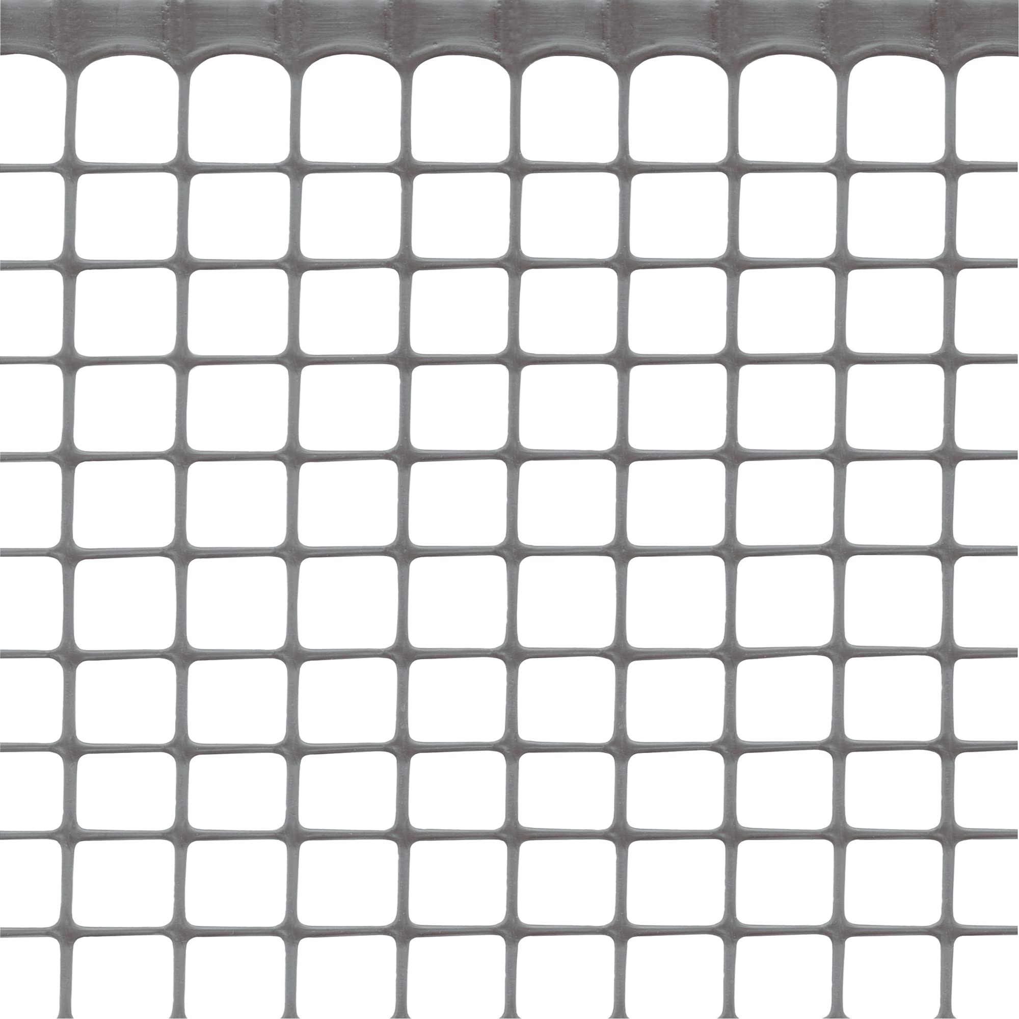 Tenax Malla de Plástico Quadra 20 Plata 1,00x5 m, Malla Protectora Multiuso para Balcones, Vallas y Cercados