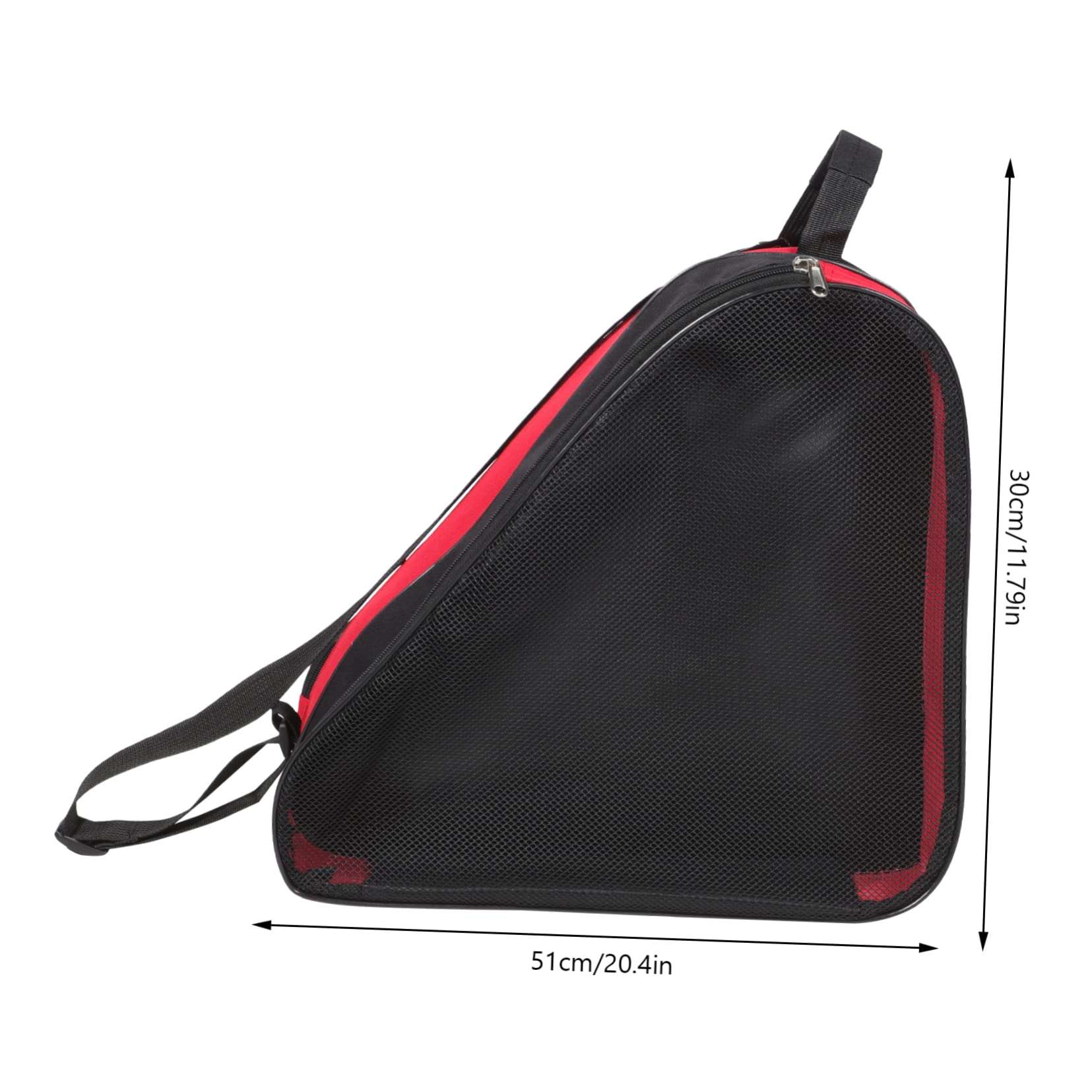 BCOATH 2pcs Roller Skates Bag for Travel Zipper Storage Pouch for Ice Skates Durable and Breathable Material Compact and Stylish Design