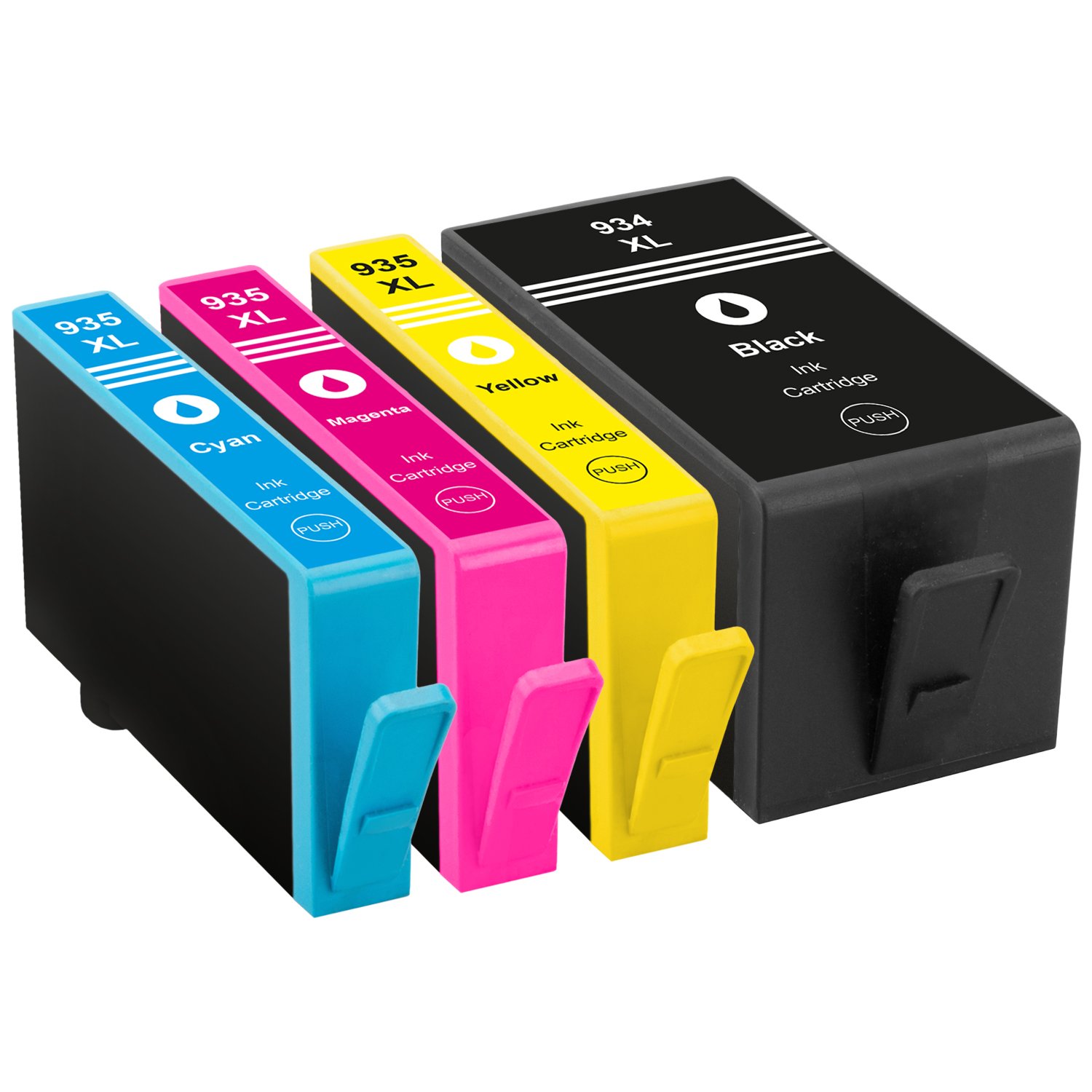Happy Printer 3 XL Patronen Kompatibel Mit HP 934 Schwarz – Für OfficeJet 6200, 6800 Serie