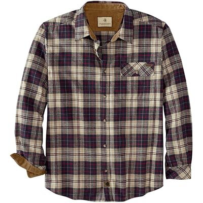 Legendary Whitetails Men's Flannel Shirt Long Sleeve Button Down 100% Cotton