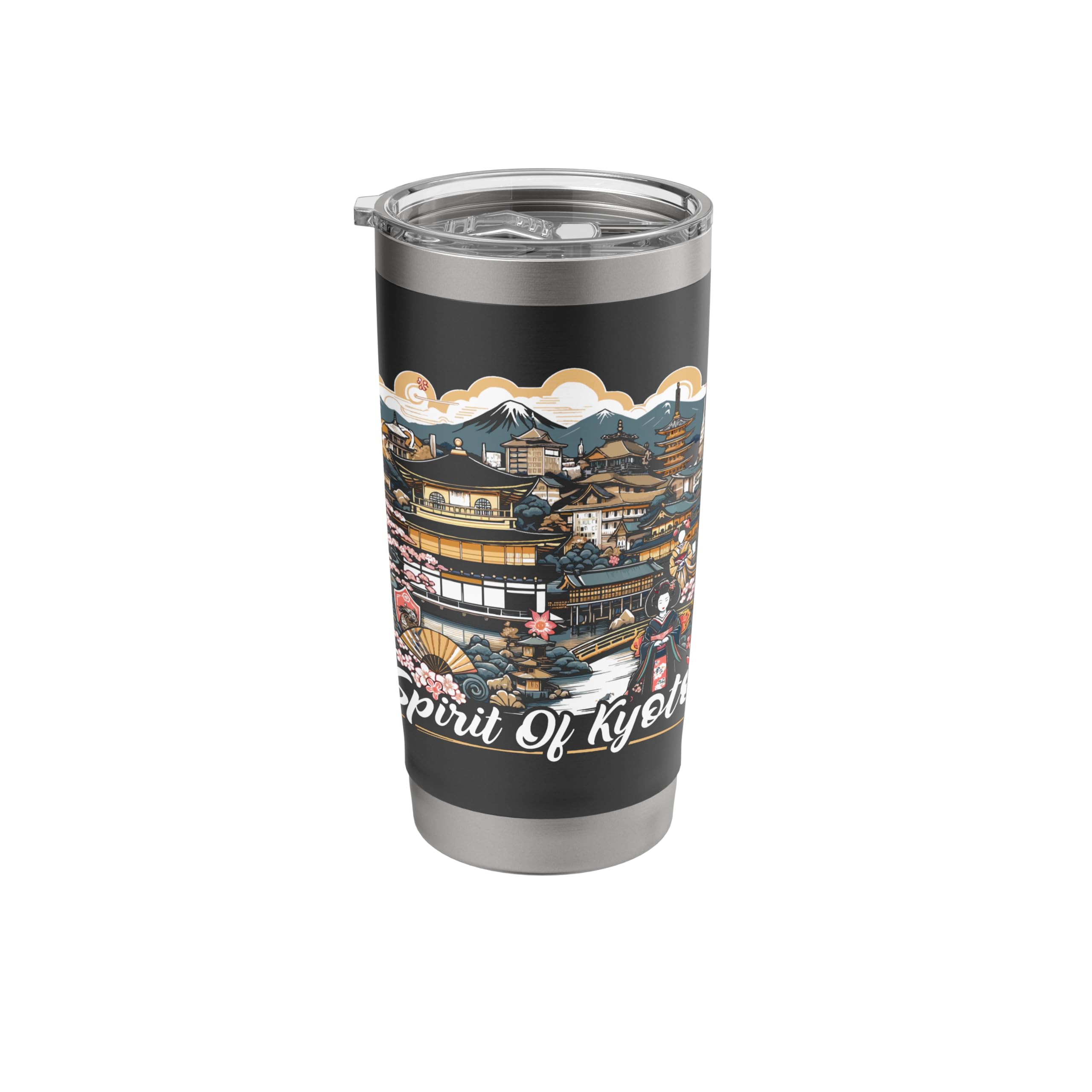 Kyoto Japan Country Travel Vacation Japanese Stainless Steel Insulated Tumbler
