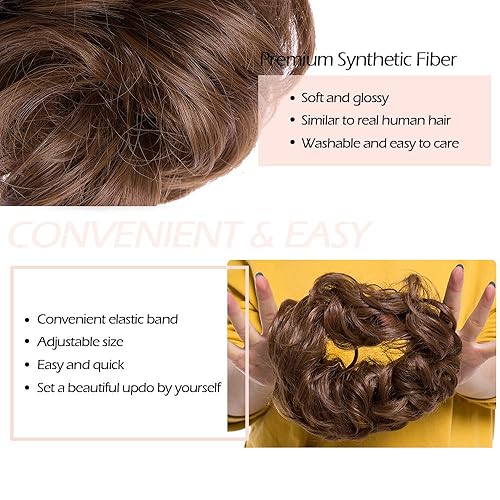 Miniatura 8 de Moño de pelo desordenado