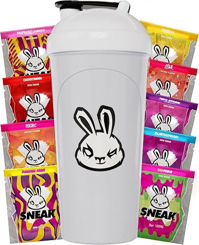 SNEAK Energy Drink Starter Pack | 9 Sachets with Shaker | No Sugar. No Nasties. Natural Caffeine & Focus-Boosting Nootropics - Mixed - 0.1 g (Pack of 10)