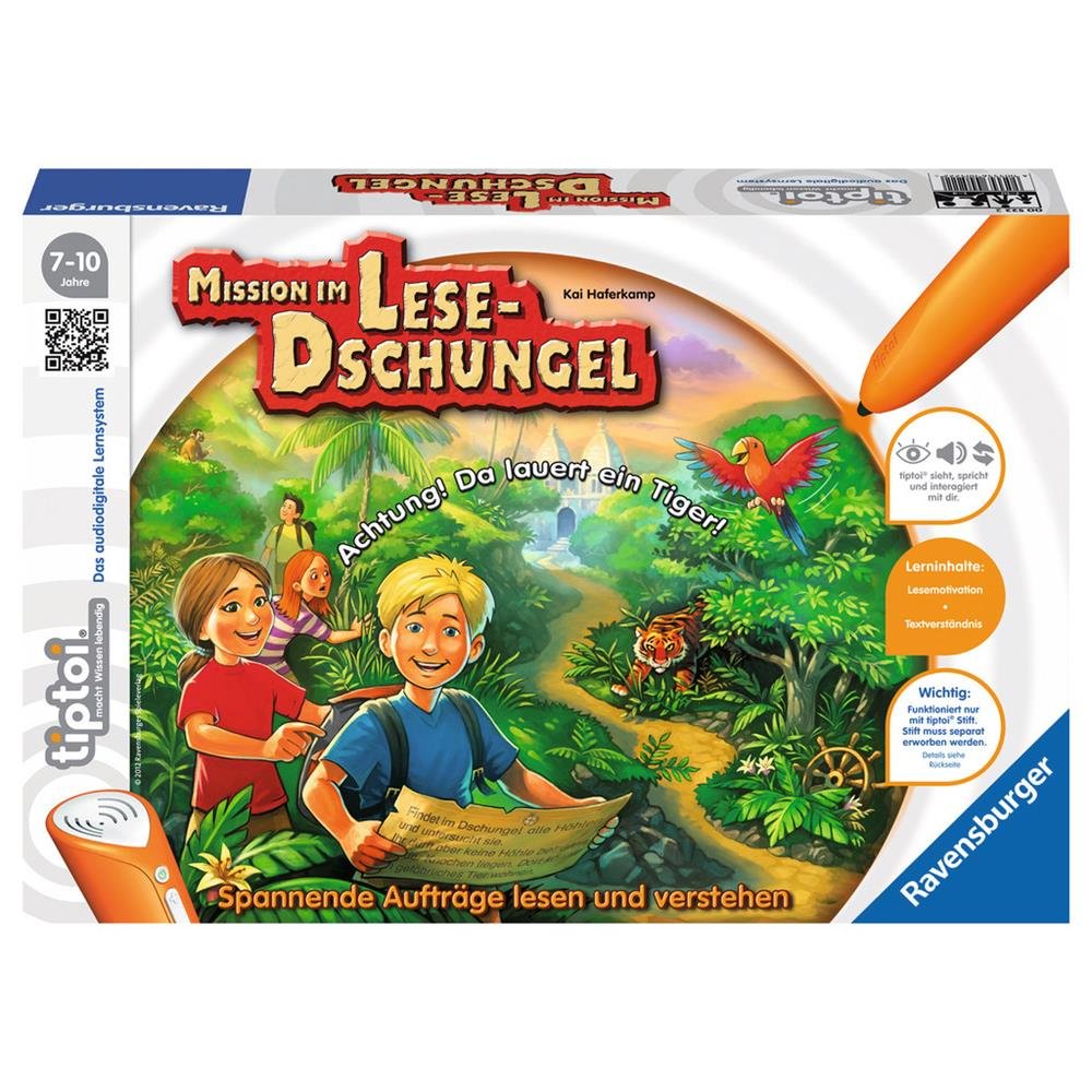 Ravensburger 00522 - tiptoi Mission im Lesedschungel