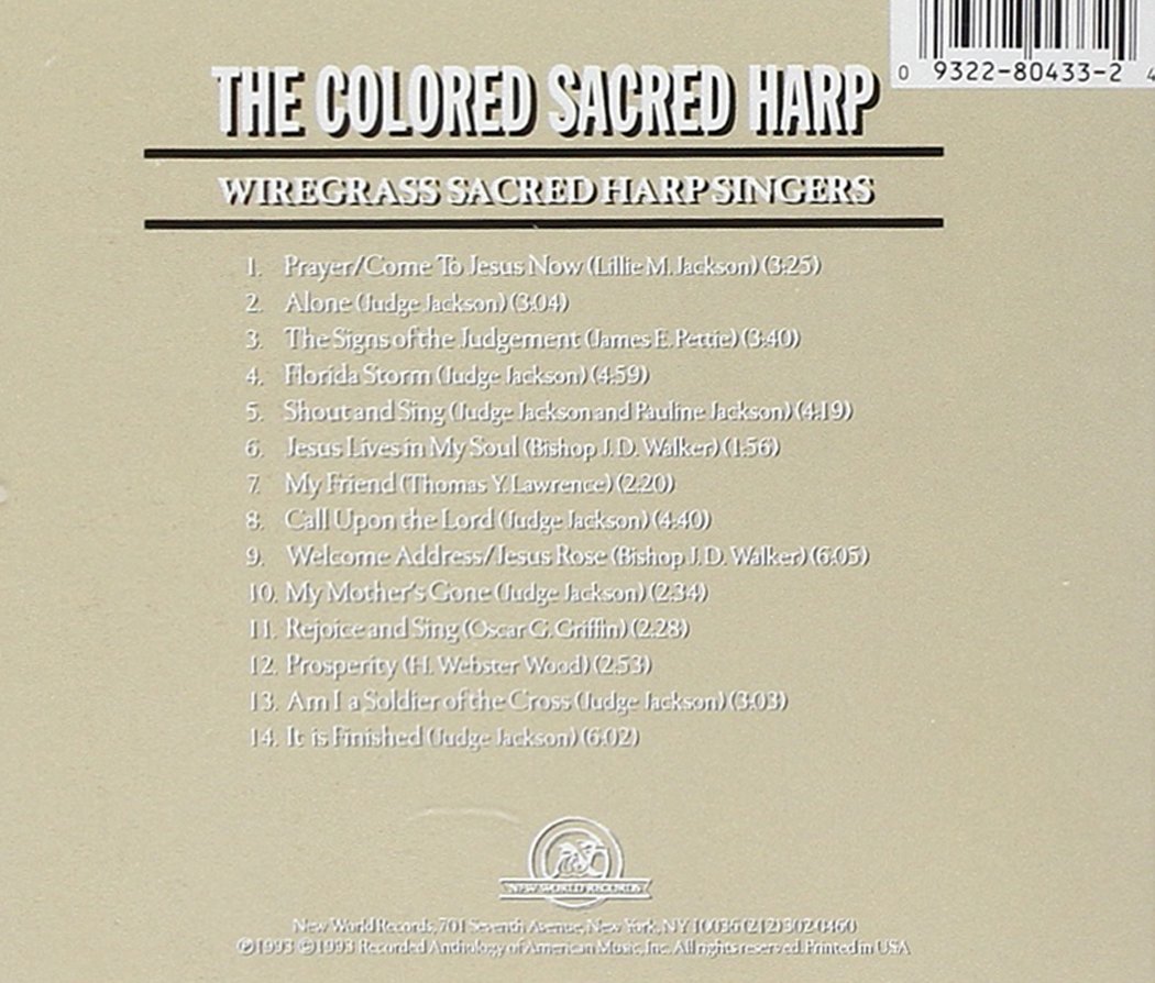 The Colored Sacred Harp
