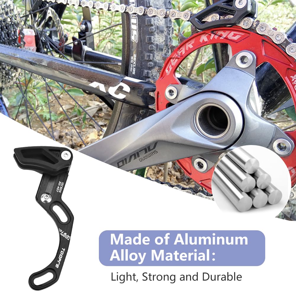 Guide-chaîne Aluminium Pour Vélo - Montage BB - Dispositif Simple Chaîne - Neuf