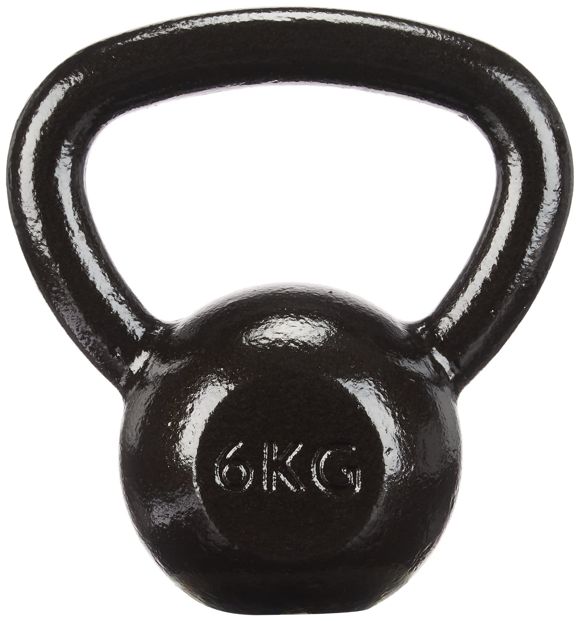 Kettlebell de hierro fundido, negro fundido de hierro sólido un kettlebell hombres y mujeres Hombres y mujeres Home Fitness Competición de entrenamiento Fuerza de brazo Squat Kettlebell 4kg-12kg