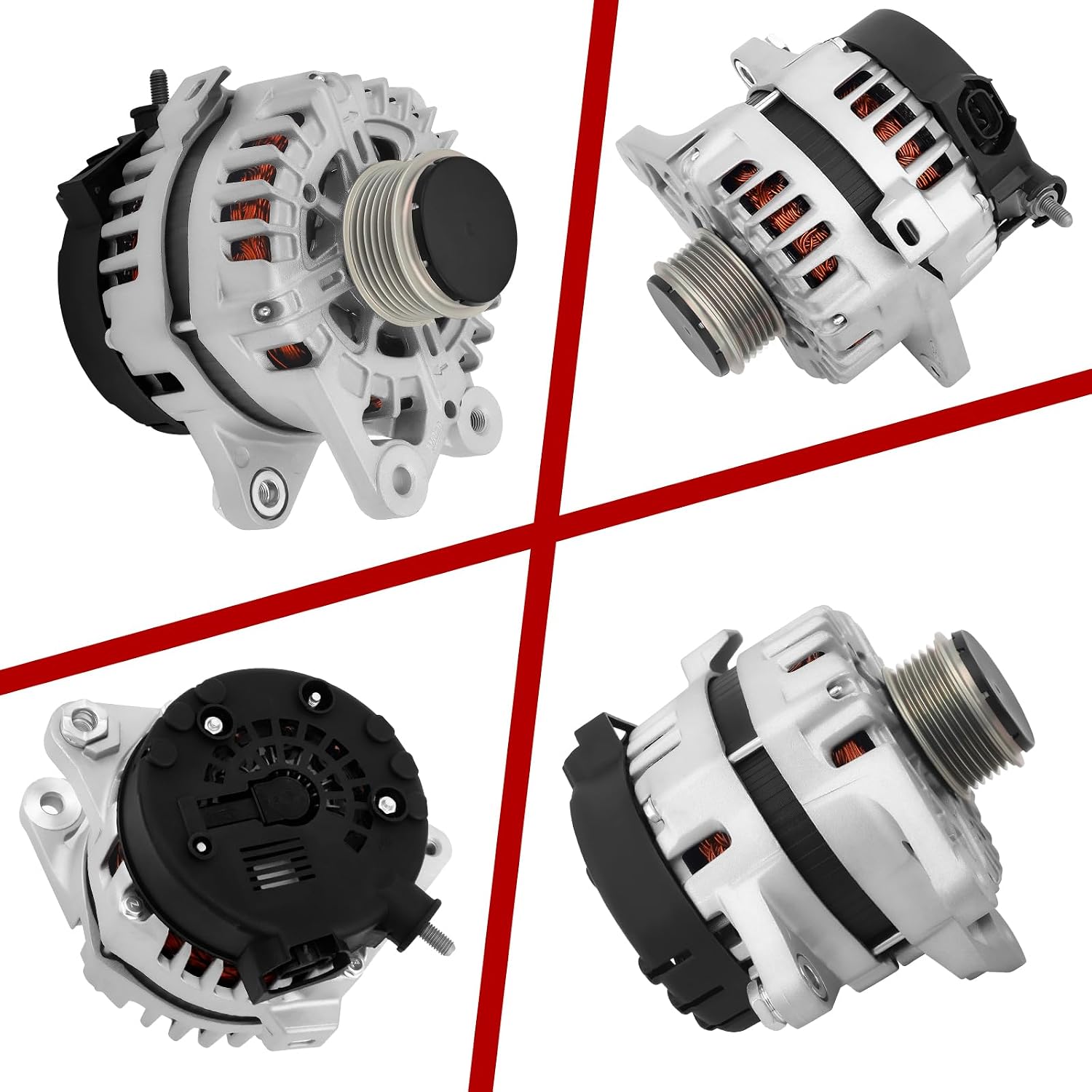 373002E721 Alternator Compatible with 2017 2018 2019 2020 Hyundai Elantra 2.0 &Kia Forte 2017-2023 Replace for 373002E821,11934,11934N,61001473