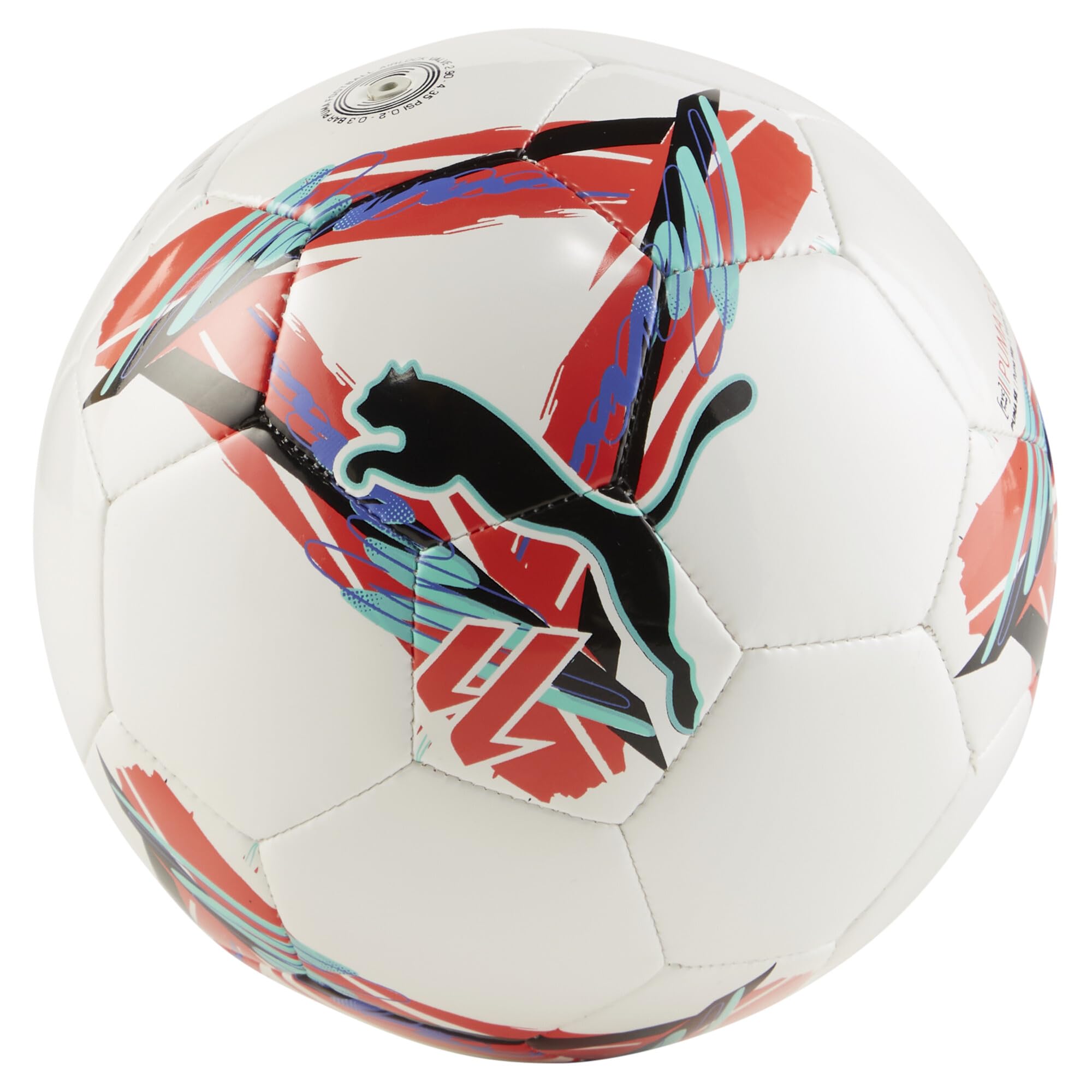 PUMA Orbita LALIGA - Mini balón de fútbol unisex, PUMA blanco-multicolor SS24, mini