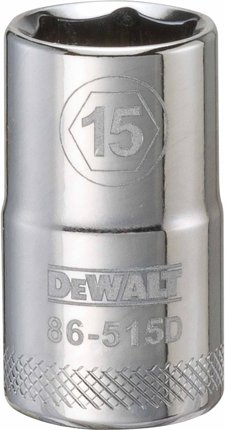 DEWALT DWMT86515OSP 6 Point 1/2'' Drive Socket 15MM