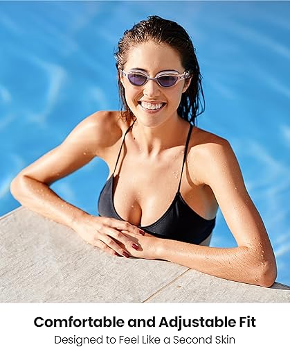 Miniatura 5 de OutdoorMaster Gafas de natación  Antivaho  Gafas de natación polarizadas de repuesto para adultos, hombres, mujeres y jóvenes