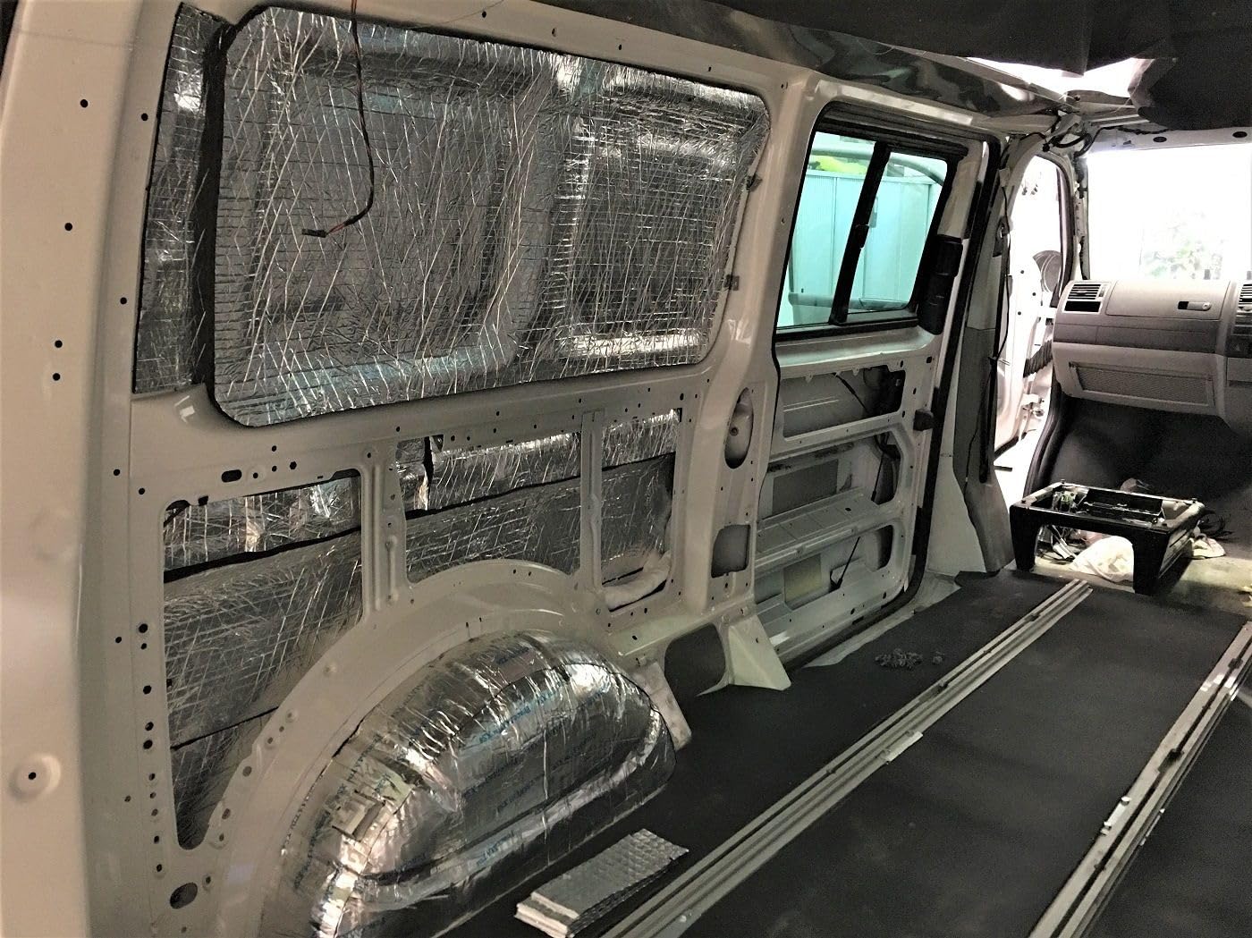 Complete Camper Van Sound Deadening & Insulation Kit SWB Van for Roof, Floor, Panels