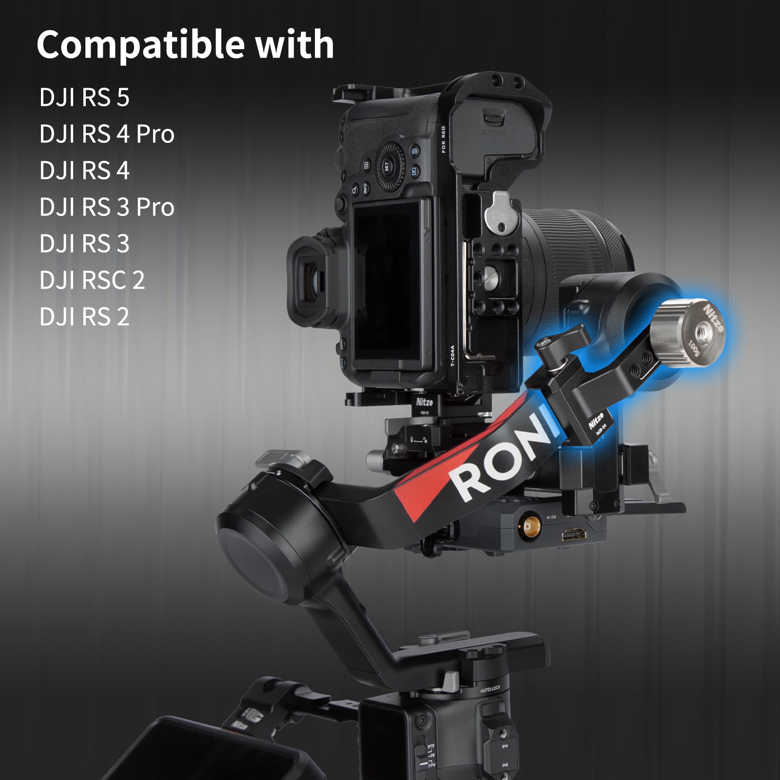 Amazon.co.jp: Nitze カウンターウェイトキット DJI RS 2 / RR 3 / RS