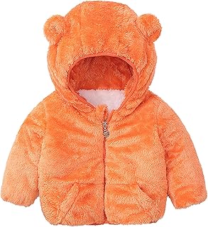 Jaqueta de couro para bebês meninas inverno à prova de vento sólido orelhas de urso casaco com capuz com bolso jaqueta infantil lã quente