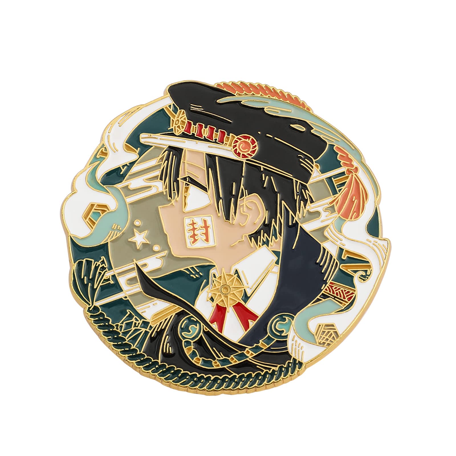 Toilet Bound Hanako Kun Pins, Anime Manga Yashiro Nene Hanako Kun Cosplay Enamel Pins Set Brooch