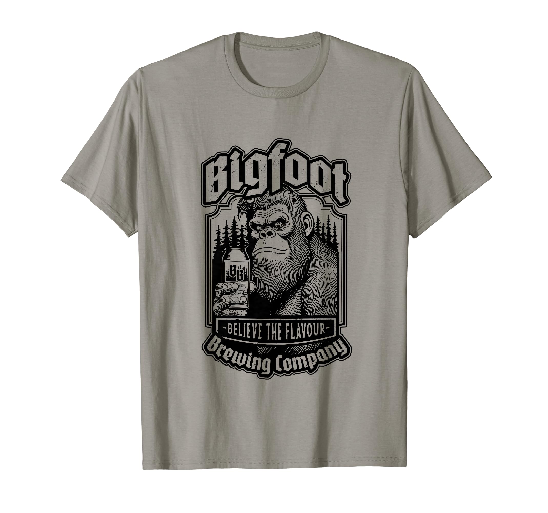 Grandio Design Beer & Alcohol Lover Drinker GiftsBigfoot Brewing Company Funny Beers Beer Lover Drinking T-Shirt