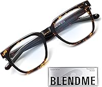 Vista 1 de Overzied - Gafas cuadradas de luz azul para mujer y hombre, antideslumbrante, reducen la fatiga ocular para juegos, computadora, pantalla