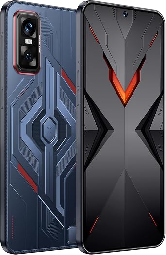 GT 3O Pro Unlocked 5G Gaming Smartphone, 7.3" Ultra HD Screen, 8GB+256GB, Snapdragon 8 Gen4, 108MP+72MP Camera, 7800mAh Battery, Dual SIM, Face & Fingerprint Unlock Black