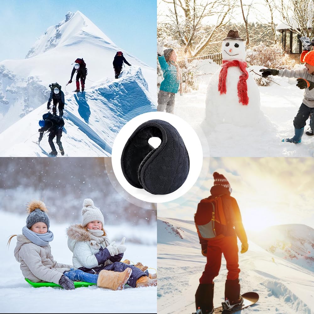 Ohrenwärmer Herren, 1 Stück Ohrwärmer, Ohrschützer Erwachsene Winter, Ohrenschützer, Outdoor-Sport-Ohrenschützer, Geeignet für Winterreisen, Radfahren und Skifahren Ohrenwärmer