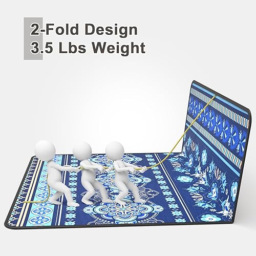 Miniatura 4 de Tapete para silla de oficina resistente para alfombras y suelos de madera dura, tapete decorativo de 48 x 36 pulgadas, tapete para silla de