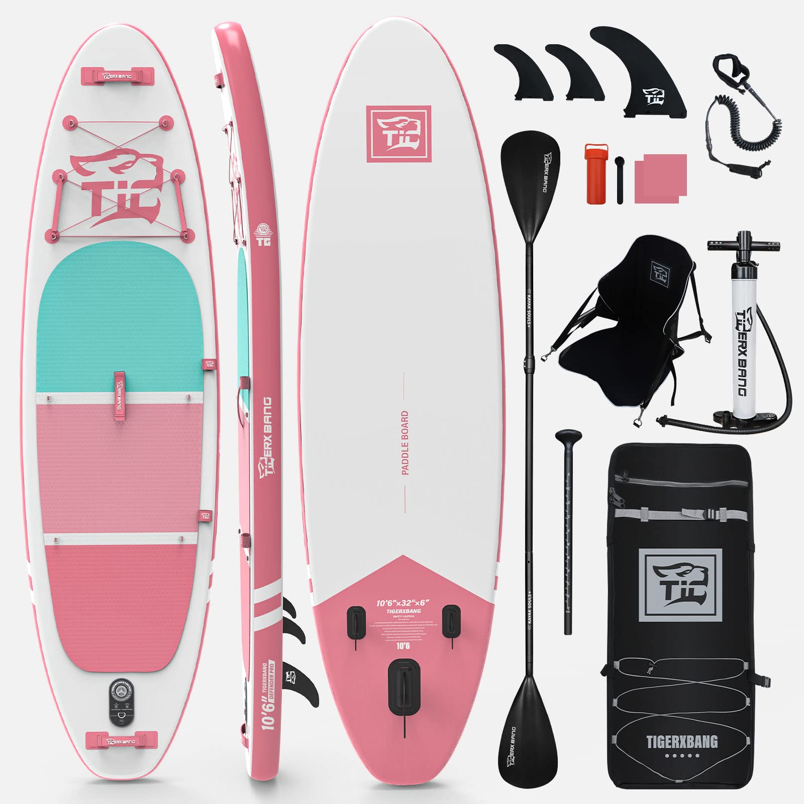 TIGERXBANG Stand Up Paddle Boards 10'6" x 32" x 6" . for sale Mesa
