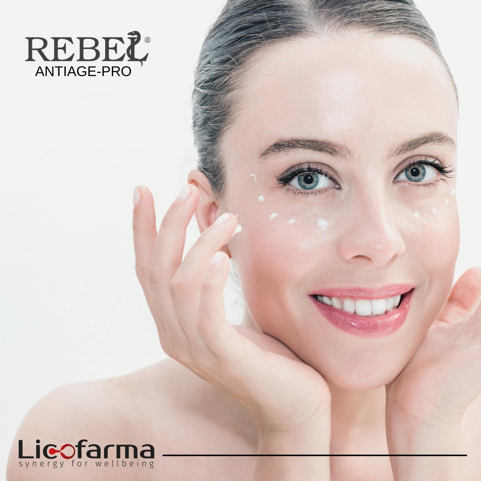 Rebel EYE and LIP | Siero Contorno Occhi e Labbra Antietà | Illuminante, Idratante, Liftante | Specifico per Borse e Occhiaie | Con Argirelina ad Effetto BotoLike | 99% origine naturale | 30 ml Airles