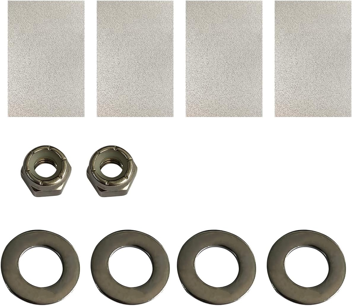 review SEASAIL 22'' Snow Plow Blade Marker Guide Kit High Visibility Yellow with Stud Moun Compatible with Most Snow Plow Not Easy to Break and Rust Low Temperature Resistance