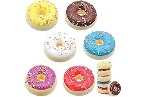 6PCS Artificial Donuts