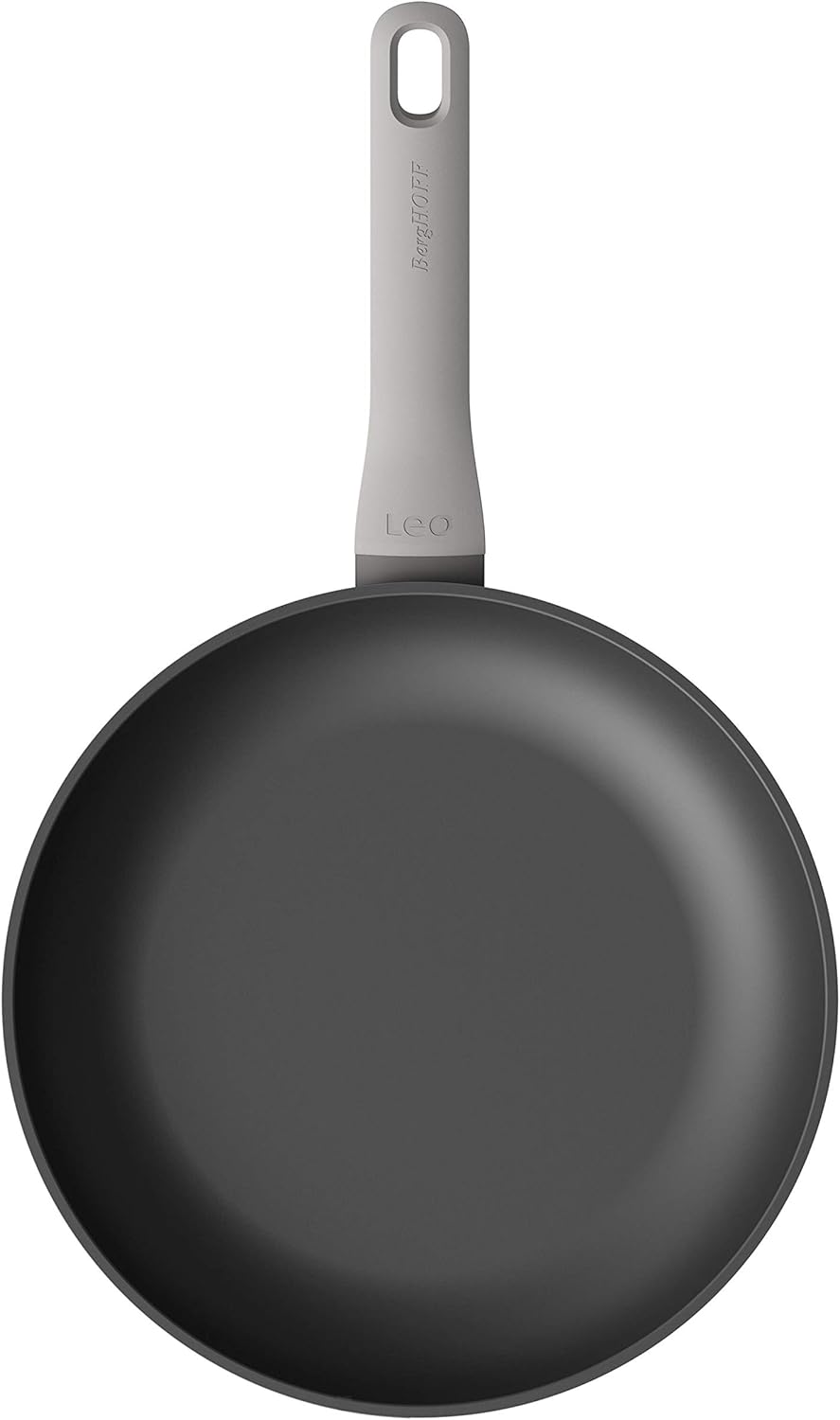 Leo Non-stick Cast Aluminum Frying Pan 10" Soft-touch Stay-cool Handle PFOA-Free Coating Induction Compatible