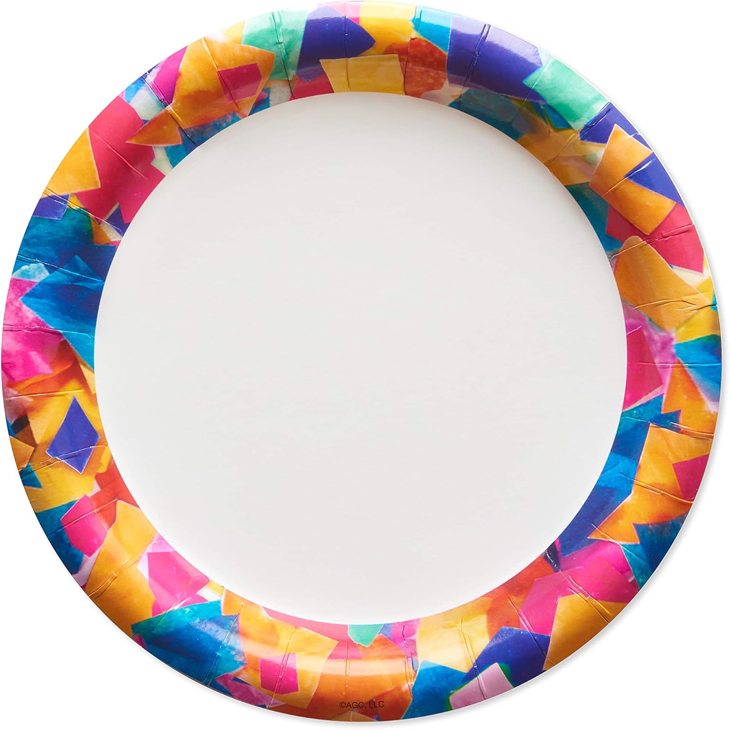 American Greetings Confetti Birthday Party Supplies, Dessert Plates (36-Count)