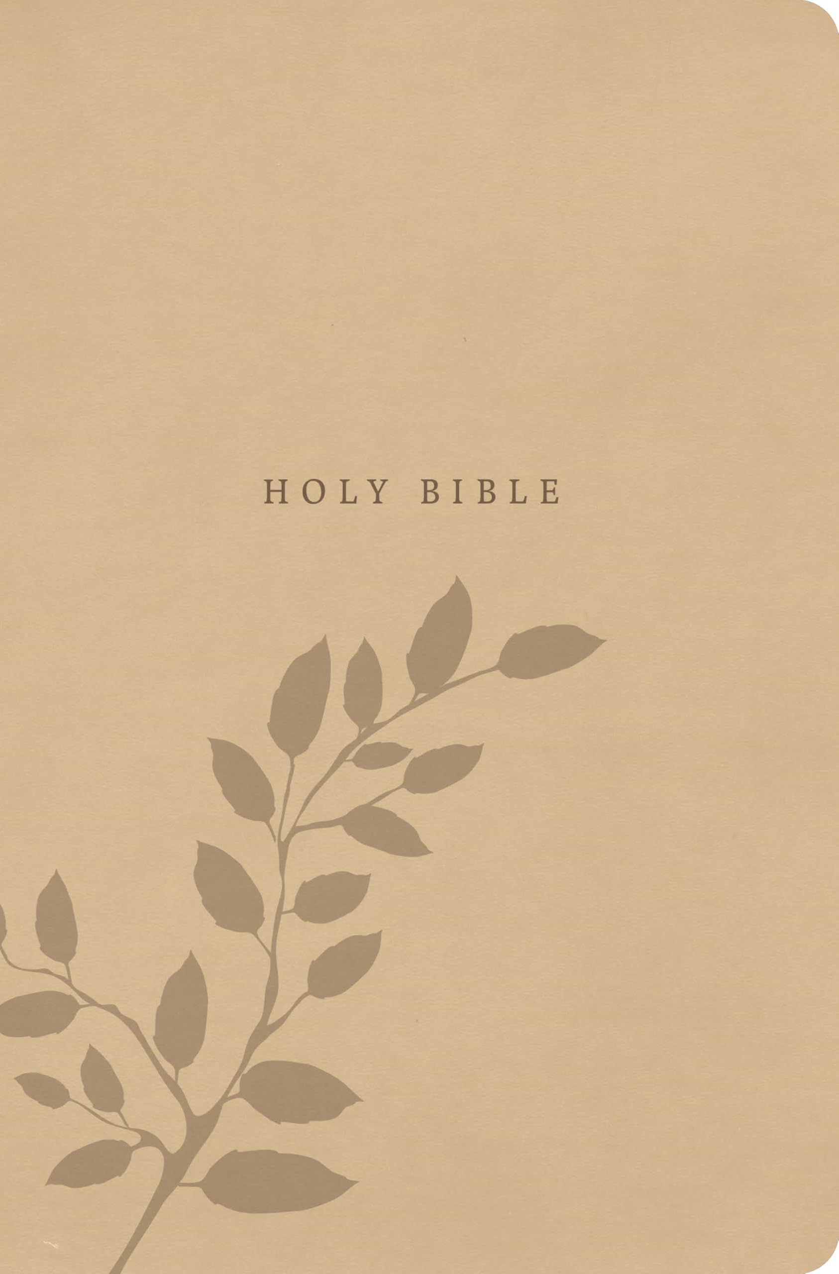 CSB Large Print Compact Reference Bible, Value Edition, Easy-to-Read Optimal Type, Camel LeatherTouch
