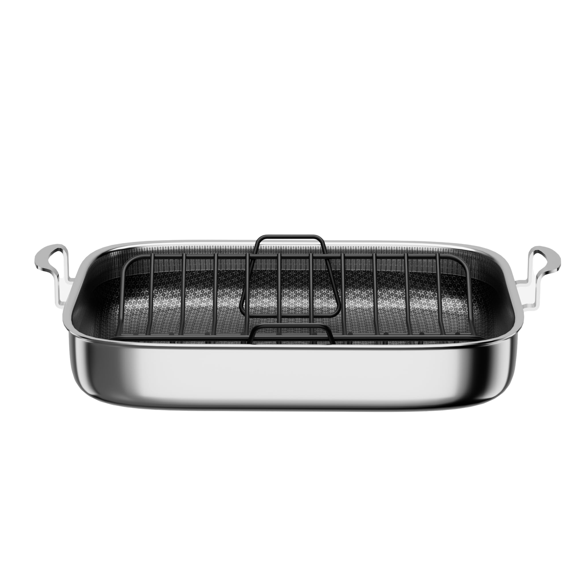 COOKER KING Stainless Steel Nonstick Roasting Pan