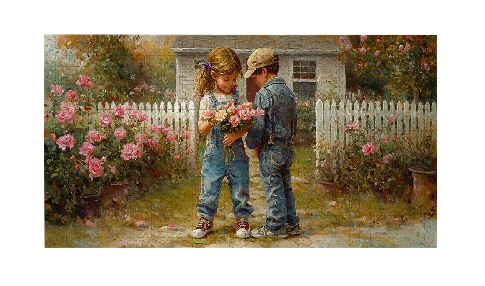 Puzzle de Madera para Adultos 900 Piezas - Niños de Granja, Obra de Arte de Juego de Rompecabezas para Adultos, Puzzle de Impresión de Alta Definición Multicolor, Pasatiempo Creativo Regalo b-756
