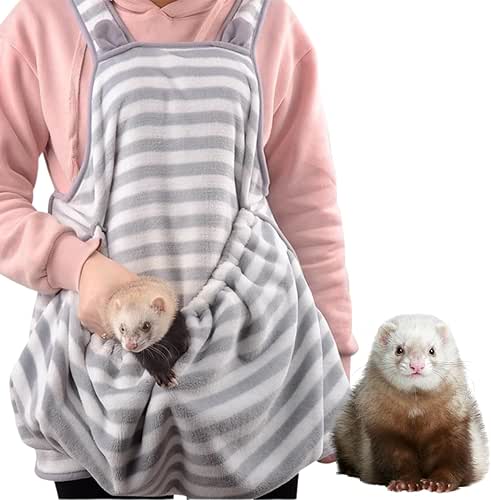 Ferret Sling Carrier - Fleece Small Pet Carrier Bag Soft