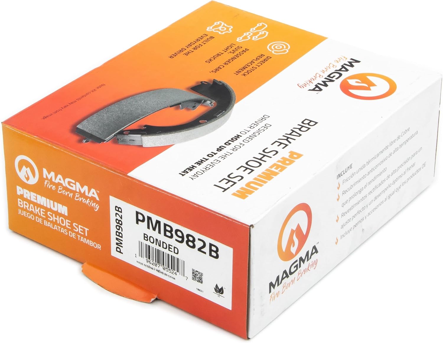 MAGMA Premium PMB982B Parking Brake Shoes