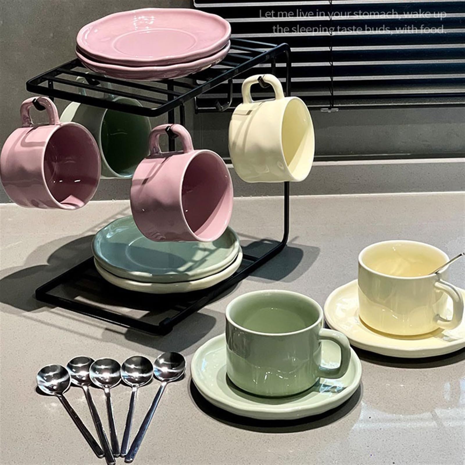Filiżanka do kawy Latte Filiżanki do kawy wysokiej jakości wykwintne europejskie popołudniowa herbata zastawa stołowa ceramiczne wysokiej jakości kubki i spodki zestaw filiżanek do herbaty