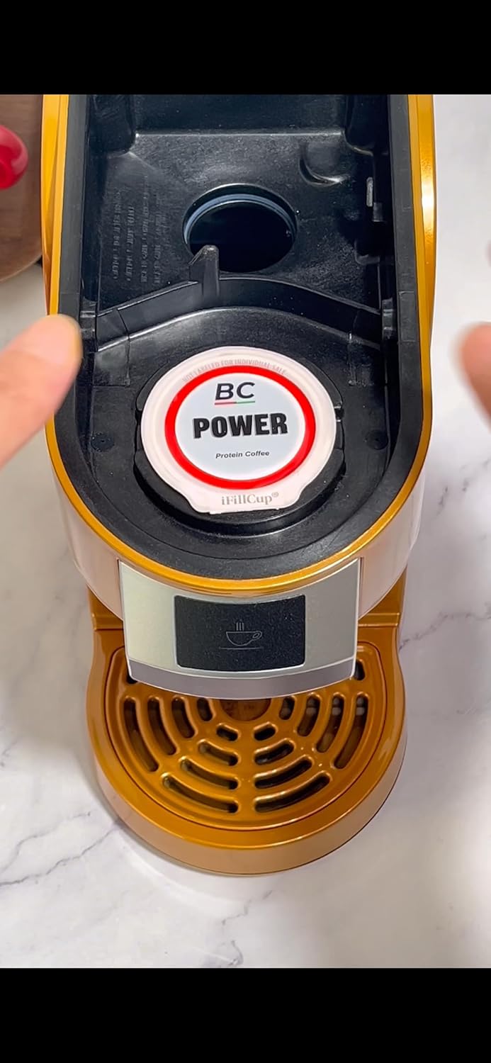 Protein Coffee K-Cups Pods (12 Count) – 10g Protein per Cup, 100mg Caffeine, Premium High-Protein Coffee Pods, Compatible with Keurig Brewers. Esppreso Style Coffee - Image 5