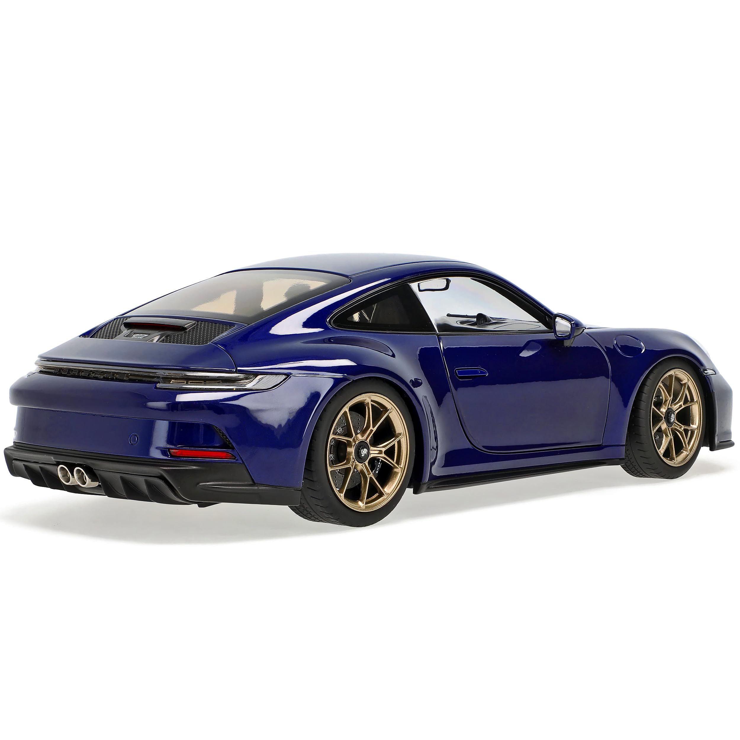 Porsche 911 992 GT3 Touring Package Coupe Blau Metallic Neue Generation Ab 2019 1/18 Norev Modell Auto mit individiuellem Wunschkennzeichen