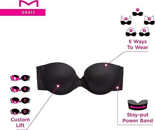 Miniatura 6 de Maidenform Sujetador con aros sin tirantes para mujer