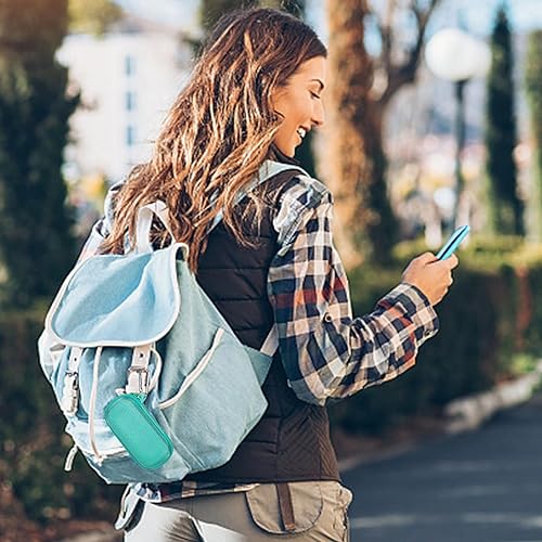 Vista 18 de co2CREA Funda rígida compatible con Anker 621 Nano Power Bank 5,000mAh 12W cargador portátil, funda blanca, Blanco, Tapa trasera