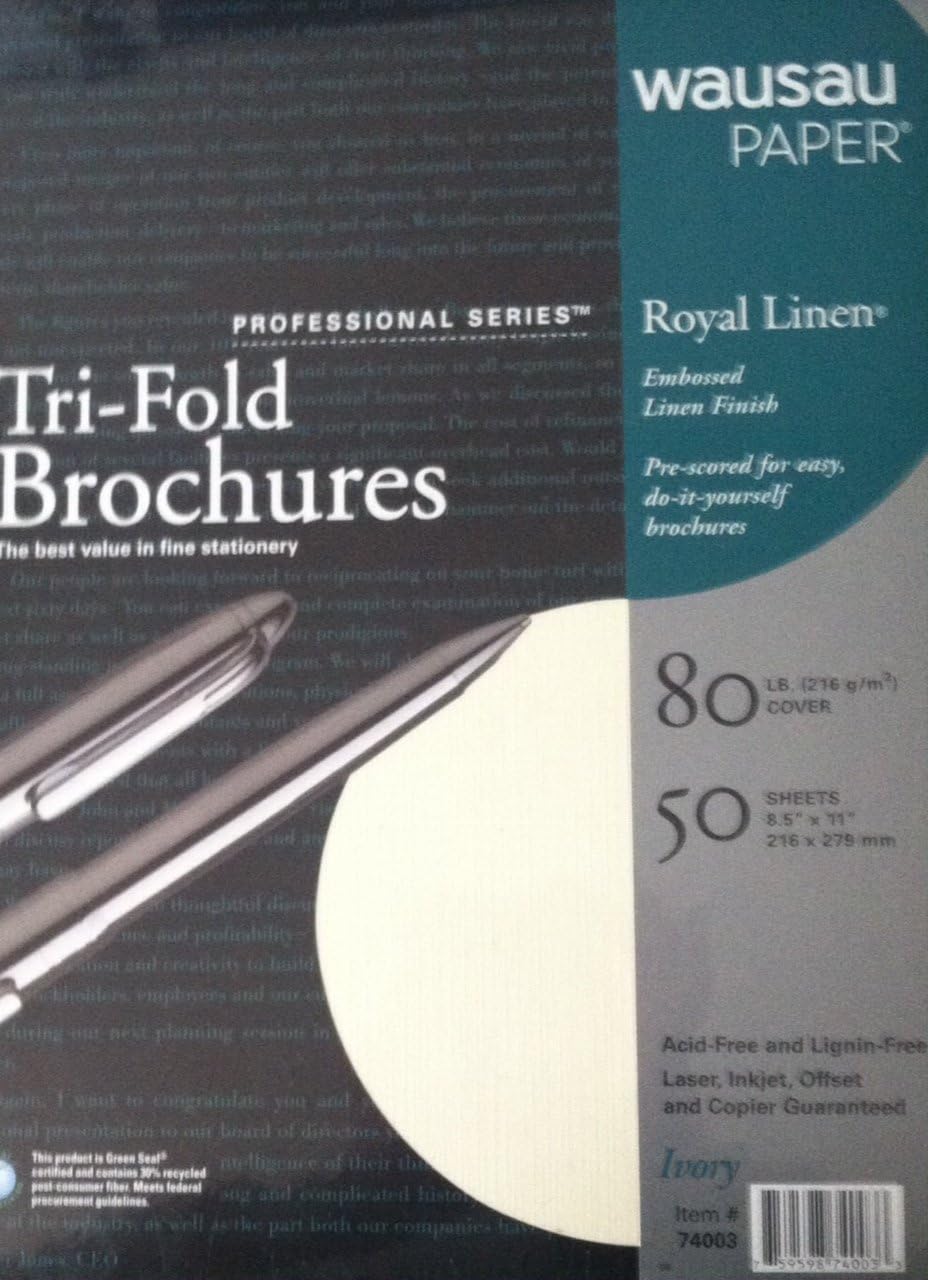 Tri-fold Brochures : Office Products