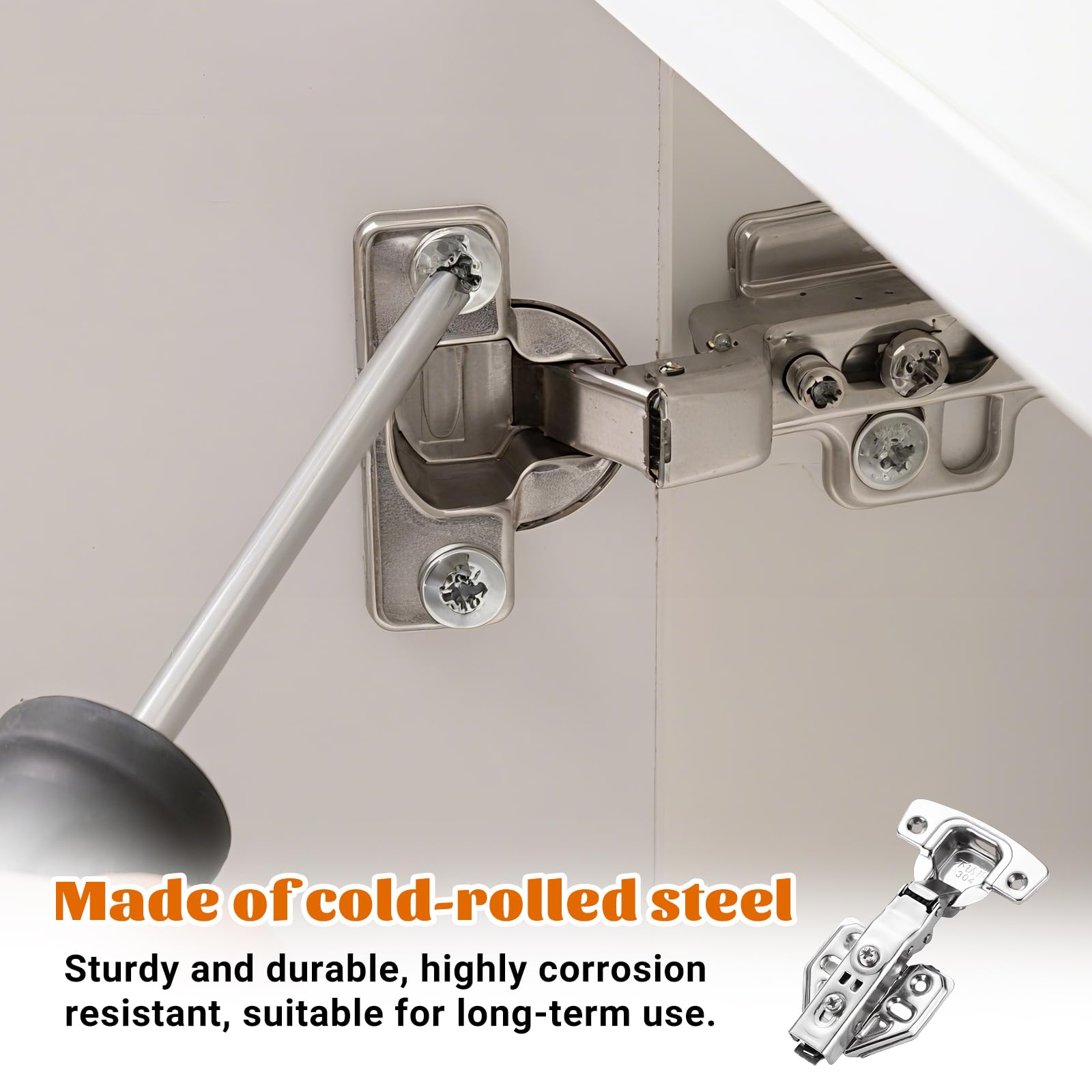 14 Pcs Cabinet Hinges - Image 4