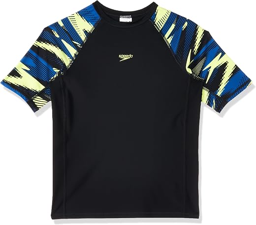 Speedo Boy's Endurance 10 Short Sleeve Suntop