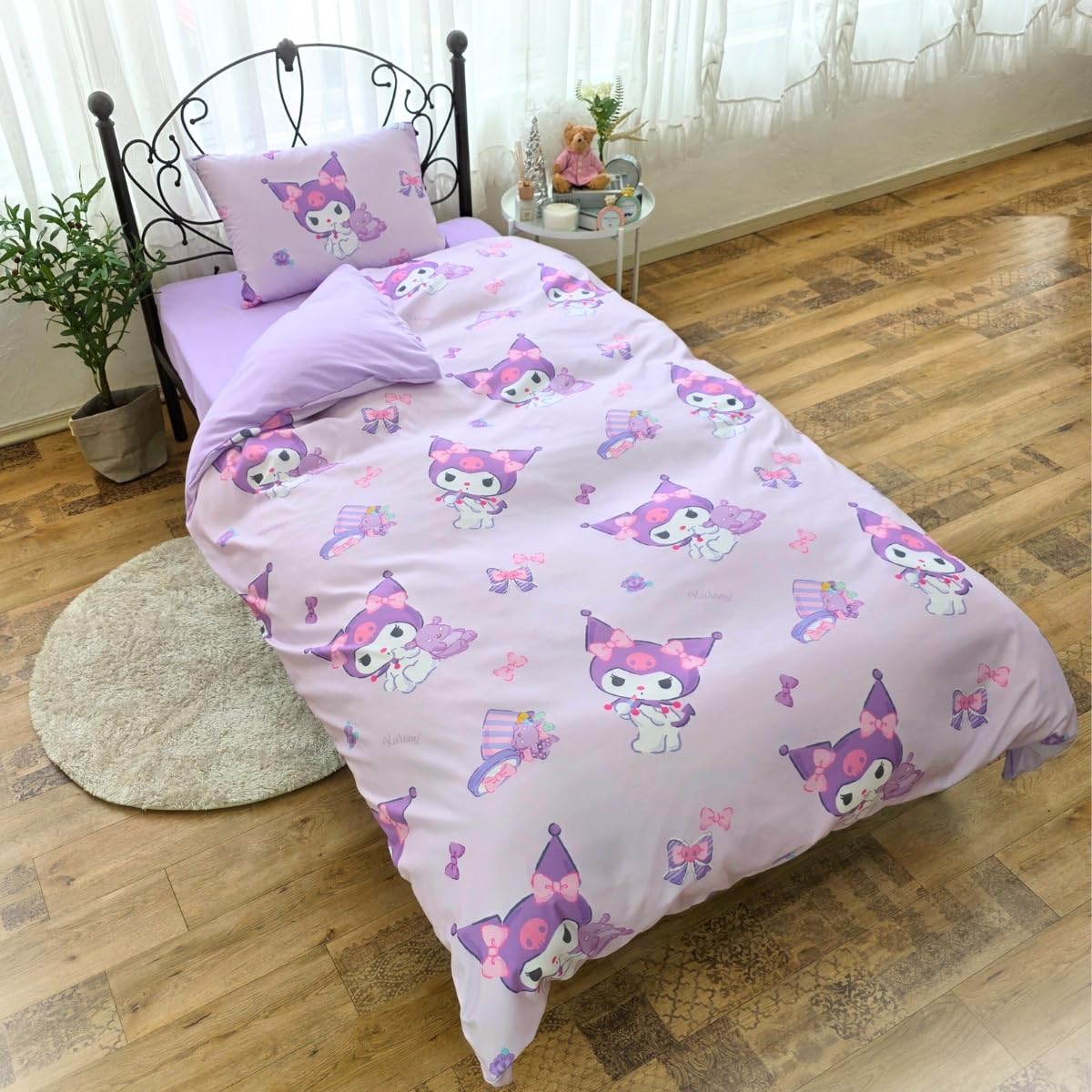 Amazon｜サンリオ(SANRIO) クロミ 布団カバー3点セット シングル