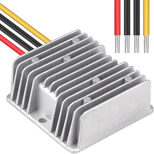 Miniatura 2 de Cllena - Convertidor regulador reductor de voltaje de 40V-90V a 12V, 48V 60V 72V baja a 12V 10A 120W, convertidor transformador buck a prueba de