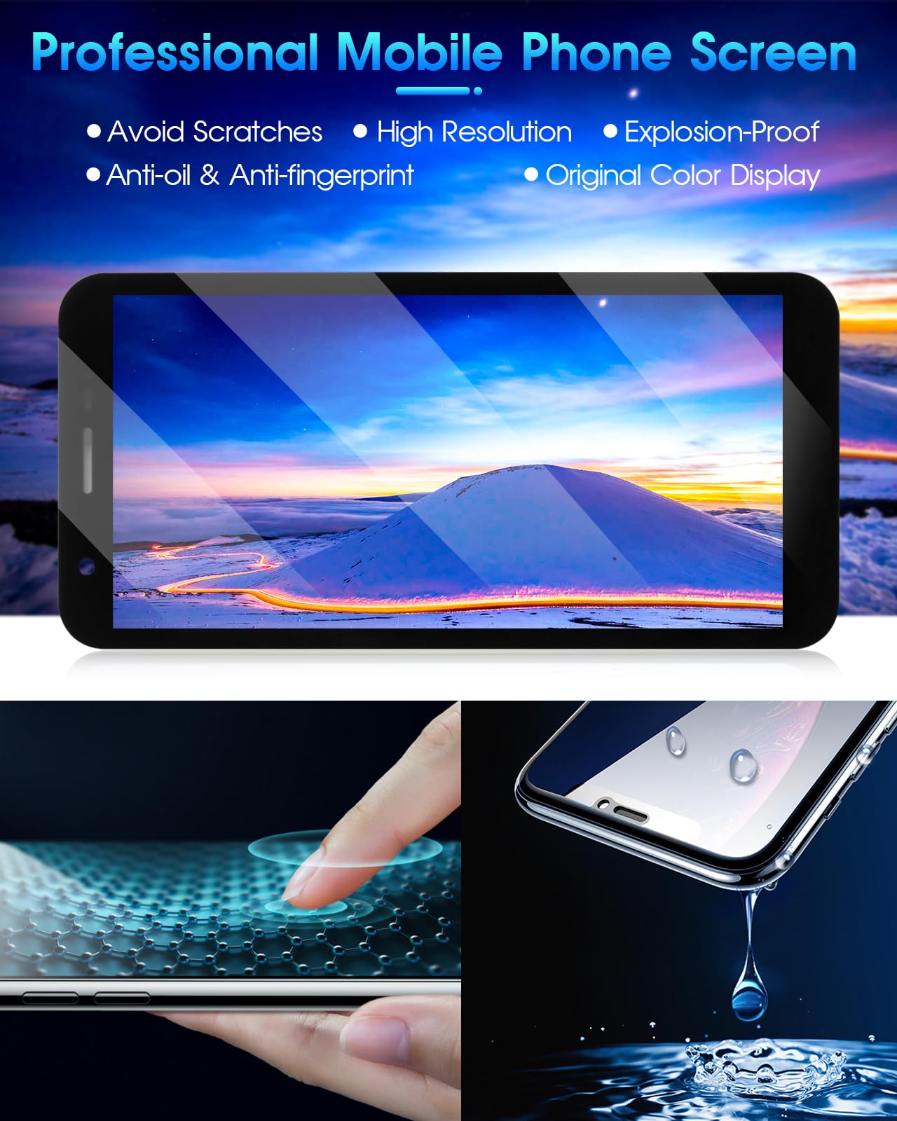 Schermo Sostituzione Per Blackview BV4900 / BV4900 Pro / BV5100 - Display LCD Touch - Foto 4