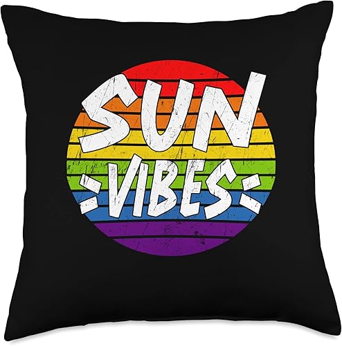 Sun Matching Family Reunion T Shirt Sun Vibes Matching Squad Family Reunion Last Name Throw Pillow, 18x18, Multicolor