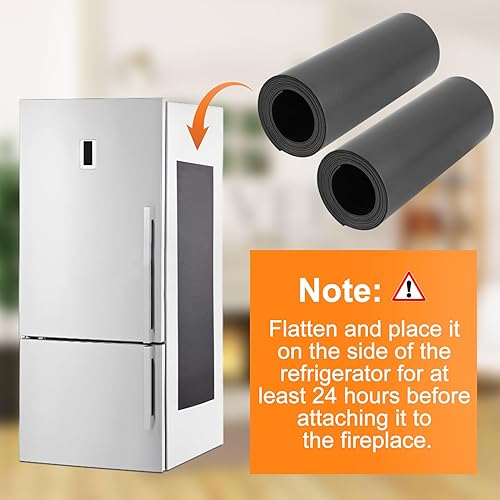 Miniatura 4 de Tapón magnético para chimenea, 2 cubiertas de ventilación para chimenea, bloqueador de aislamiento de pantalla para interiores y invierno para