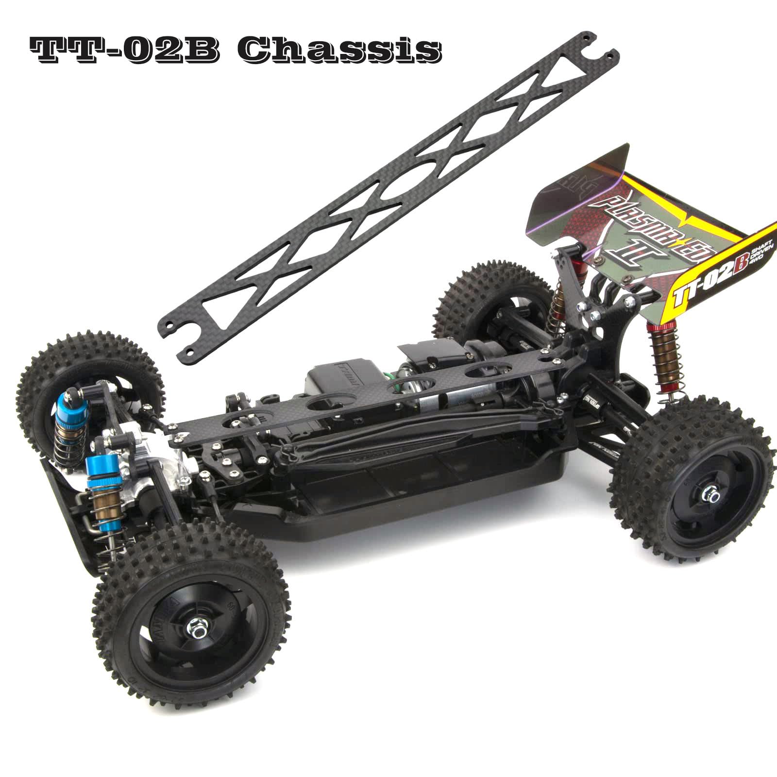 Amazon.co.jp: HOBOHY TT-02 カーボンファイバーアッパートップデッキ